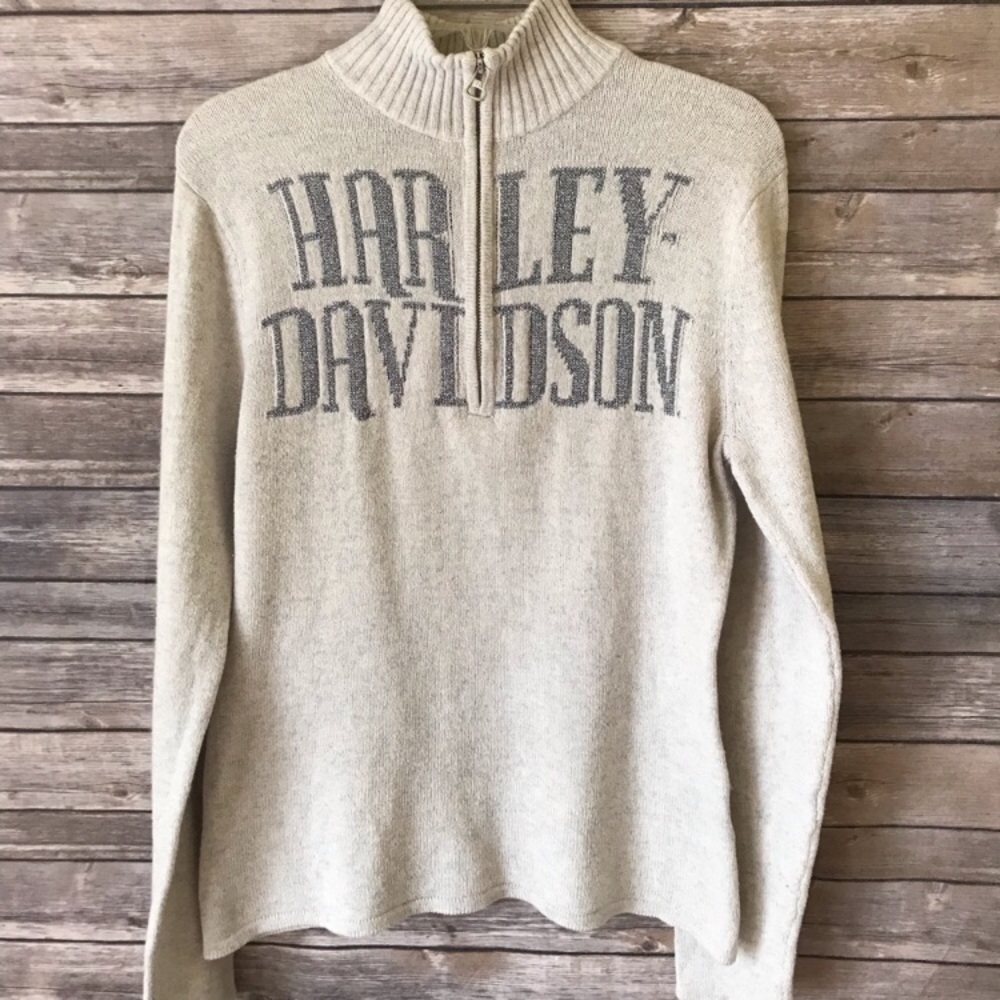 Harley Davidson ZIP Up Sweater